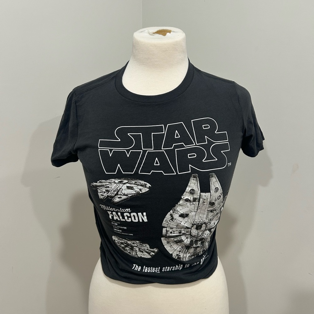 Old Navy Black Star Wars Kids T-Shirt